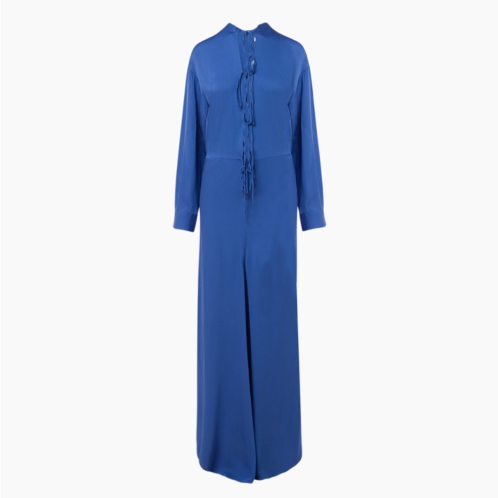 Christopher Esber Lapis Bertoia Long Sleeves Ruched Maxi Dress - Picture 5 of 12